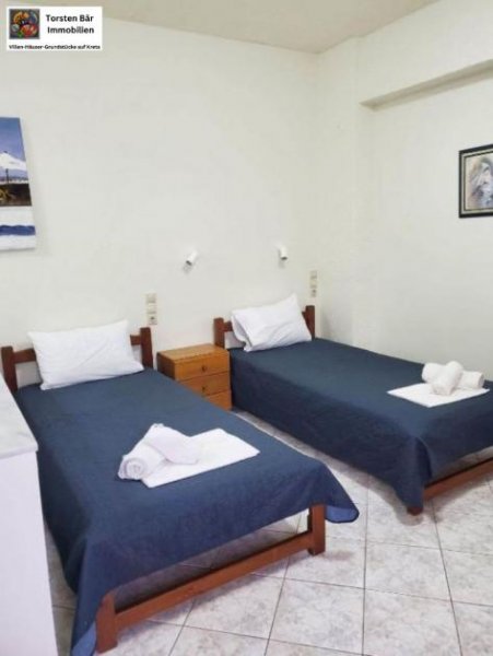 Chrisostomos Kreta, Chrisostomos Hotel dirket am Meer Gewerbe kaufen